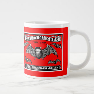 Japanische Sicherheitsmatten Art Bats Jumbo-Tasse