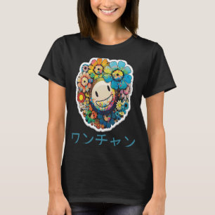 Japanische Slang Kidcore Ästhetische Blume T-Shirt