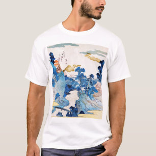 Japanische Sonnenaufgangslandschaft, Kuniyoshi, Uk T-Shirt