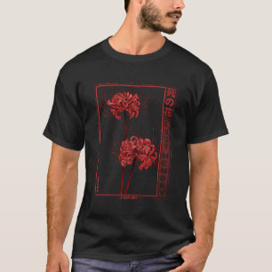 Japanische Spinne Lily Soft Grunge Anime Ästhetik T-Shirt