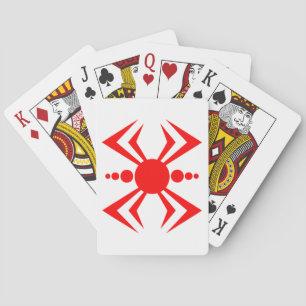 Japanische Spinne Spielkarten