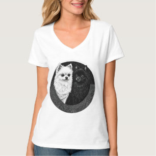 Japanische Spitz-Hunde T-Shirt