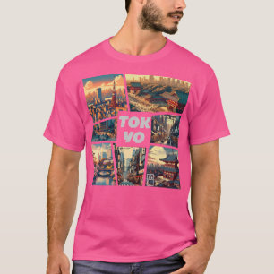 Japanische Stadt - Tokio - Reise -1 T-Shirt
