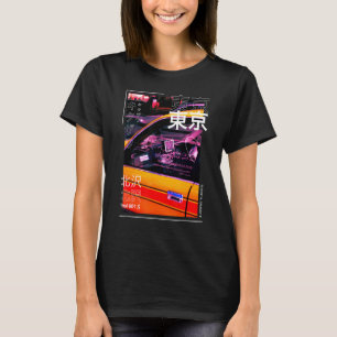 Japanische Streetwear Retro Vibes Ästhetische Toky T-Shirt