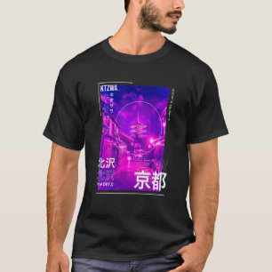 Japanische Streetwear Retro Vibes Ästhetische Toky T-Shirt