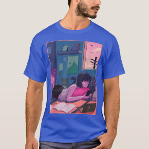 Japanische Teenage Girl Anime Manga Grafik Japa T-Shirt