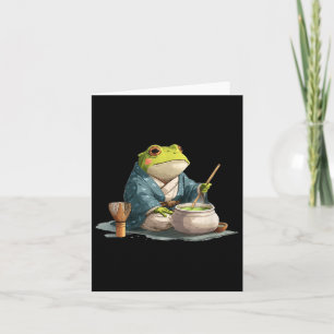 Japanische Teezeremonie Kostüme für Frosch und Jap Karte