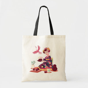 Japanische Teezeremonie, Krane Tragetasche