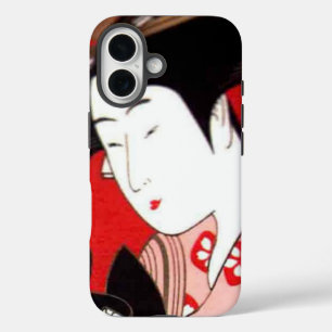 Japanische Teezeremonie Kunst drucken iPhone 16 Hülle