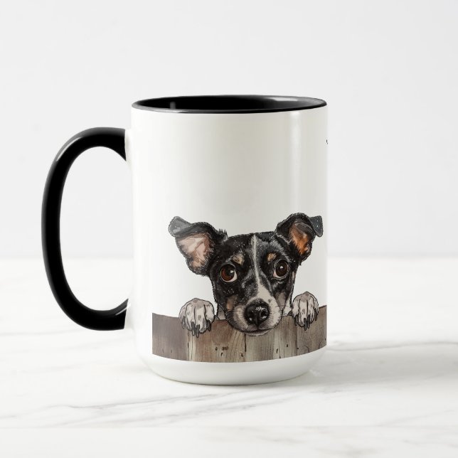 Japanische Terrier Dog Tasse (Links)