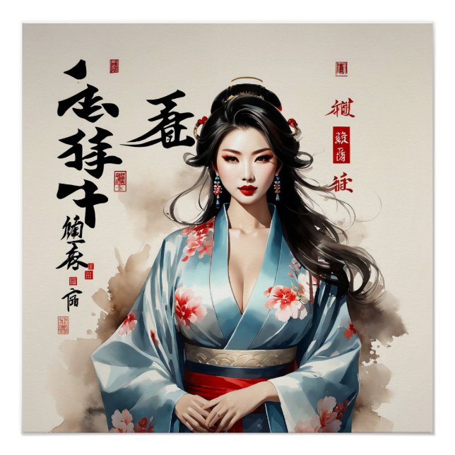 Japanische Tradition Poster (Vorderseite)