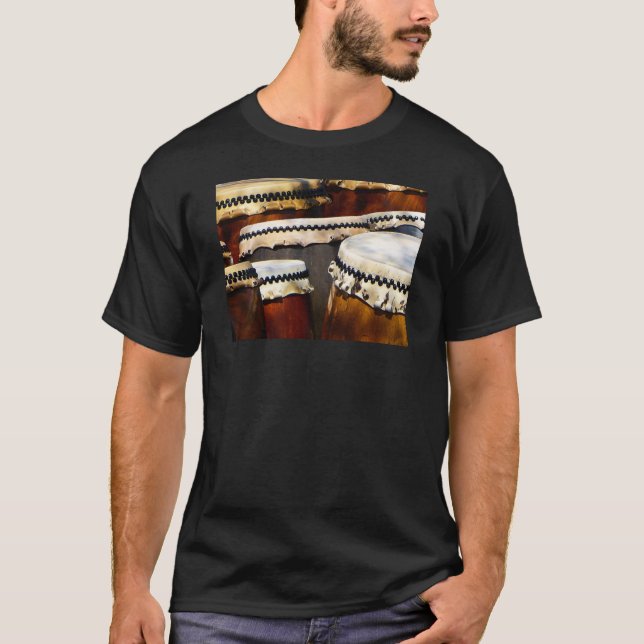 Japanische Trommeln T-Shirt (Vorderseite)