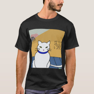 Japanische Ukiyo-e Cat Original Artwork T-Shirt