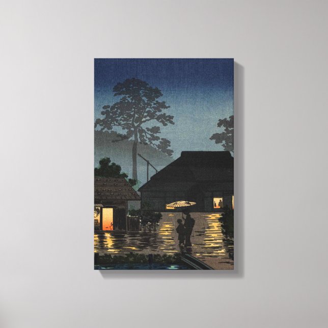 Japanische Ukiyoe Art (Kouitsu Tsuchiya) Leinwanddruck (Vorderseite)