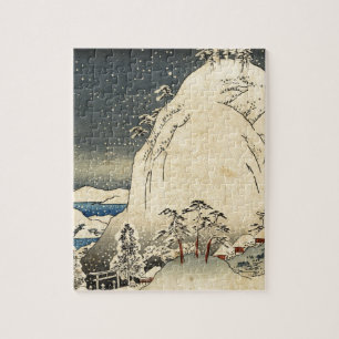 Japanische Ukiyoe-Kunst (Utagawa Hiroshige) Puzzle