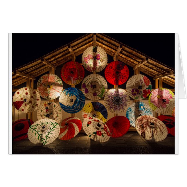 Japanische Umbrellas (Vorderseite (Horizontal))