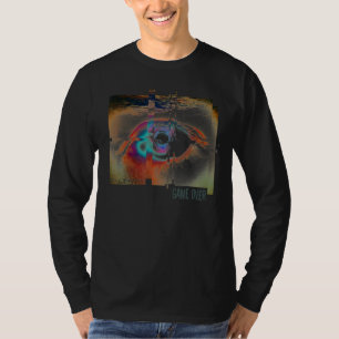 Japanische Vaporwave beobachtet das Augenspiel übe T-Shirt