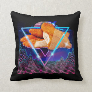Japanische Vaporwave Nug Life Chicken Nuggets Kissen