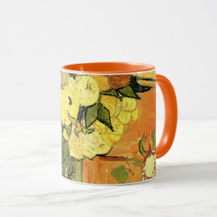 Japanische Vase, Rose, Anemonen von Vincent van Go Tasse