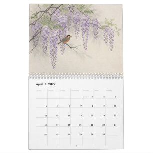 JAPANISCHE VÖGEL & BLÜTEN KALENDER