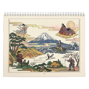 Japanische Volksmärchen Jahreszeiten des alten J Kalender