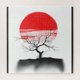 japanische Wandkunstwerke Puzzle