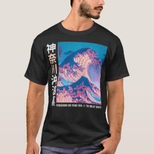 Japanische Wave Vintag Streetwear Ästhetische Tren T-Shirt