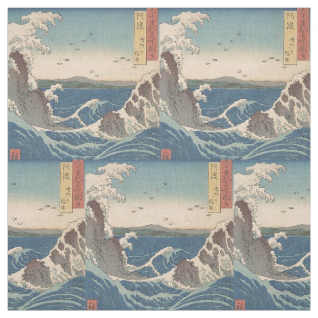 Japanische Waves Naruto Whirlpool Artwork Stoff (Muster)