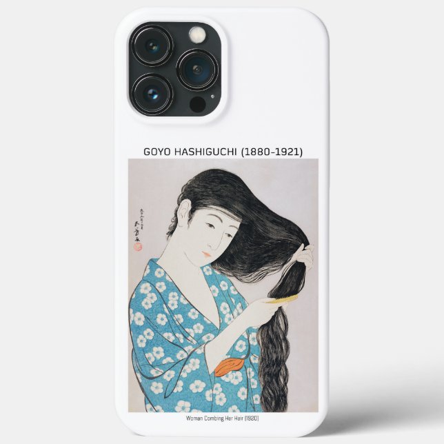 Japanische Weibliche Schönheiten - Goyō Hashiguchi Case-Mate iPhone Hülle (Rückseite)