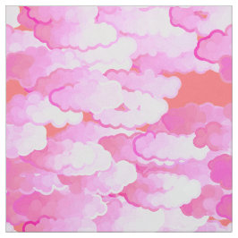 Japanische Wolken, Dämmerung, Orchideen-Rosa und Stoff