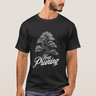 Japanischen Bonsai-Baum Humor für die Natur weiter T-Shirt