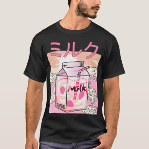 Japanischer 90er-Jahre-Stil Süßer Otaku-Stil Kawai T-Shirt