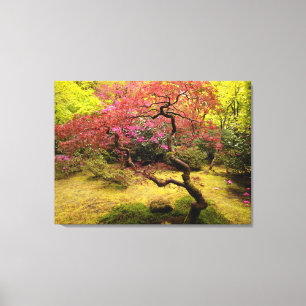 Japanischer Ahorn-Baum-Leinwand-Druck Leinwanddruck