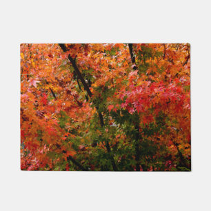 Japanischer Ahorn im Herbst Fußmatte