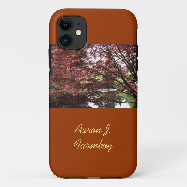 Japanischer Ahorn iPhone 5 Fall. Case-Mate iPhone Hülle (Rückseite)