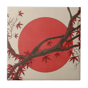 Japanischer Ahornbaum Fliese