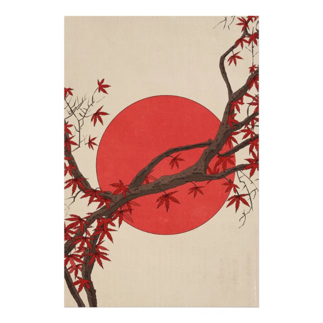 Japanischer Ahornbaum Fotodruck (Vorne)