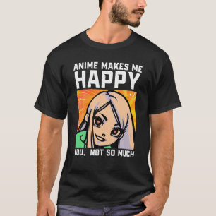 Japanischer Anime Art Merch für Niedliche Manga An T-Shirt