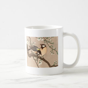 Japanischer Asiatischer Ohara Koson Vogel Meise Si Kaffeetasse