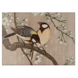 Japanischer Asiatischer Vogel Chickadee Songbird Schneidebrett