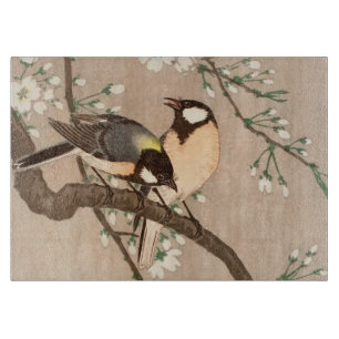 Japanischer Asiatischer Vogel Chickadee Songbird Schneidebrett