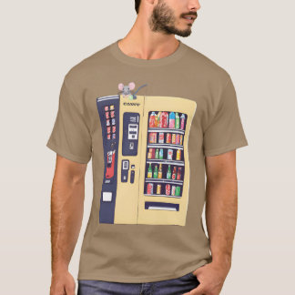Japanischer Automat mit wenig Freund Geschenk T-Shirt