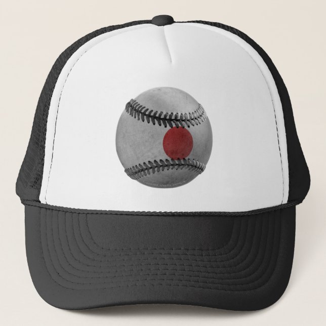 Japanischer Baseball Truckerkappe (Vorderseite)