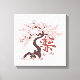 japanischer Baum Leinwanddruck