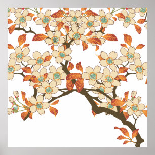 Japanischer Baum Poster