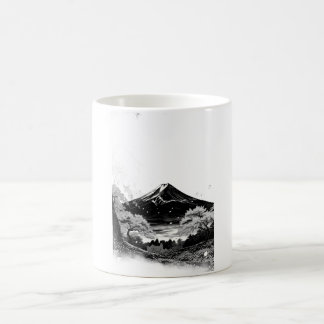 japanischer Berg Kaffeetasse