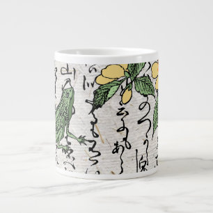 Japanischer Botanischer Frosch Toad im achtzehnten Jumbo-Tasse