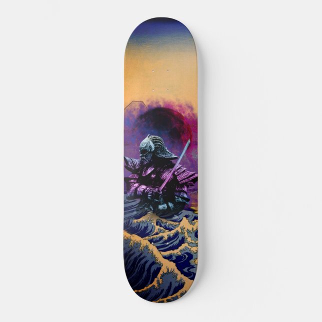 Japanischer Bushido Warrior Skateboard (Vorderseite)
