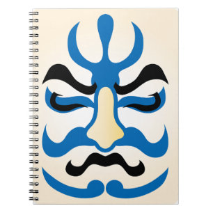 Japanischer Charme ∣ Traditionelles Kabuki Theater Notizblock