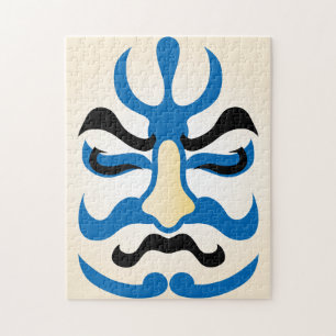 Japanischer Charme ∣ Traditionelles Kabuki Theater Puzzle